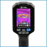 PCE-TC 26 lämpökamera. Mittausalue -10 °C – +400 °